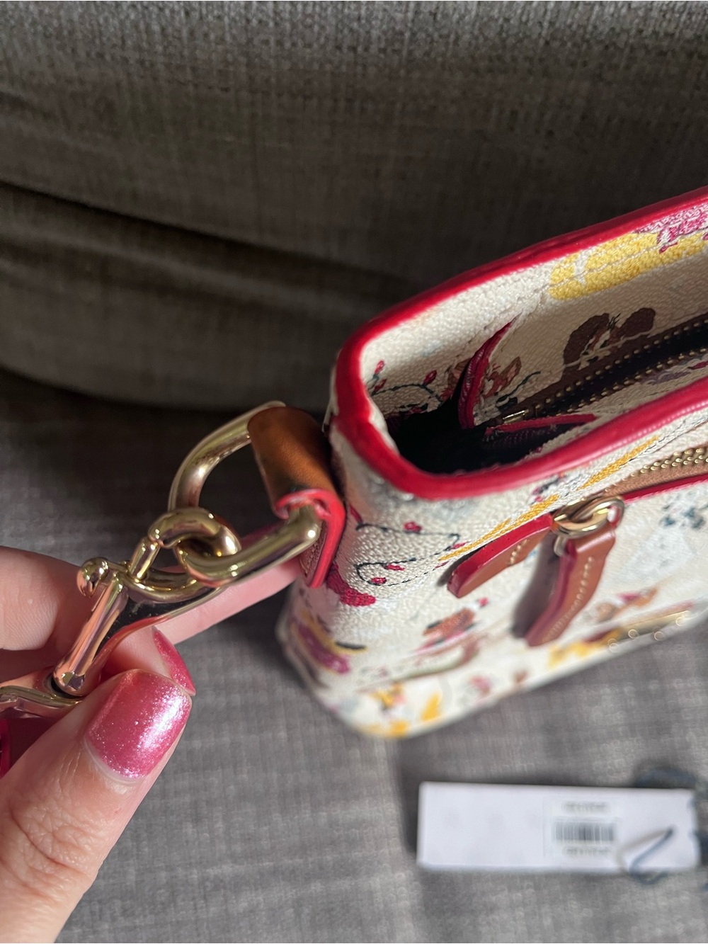Disney Dooney and Bourke Santa Paws Crossbody - Picture 6 of 6